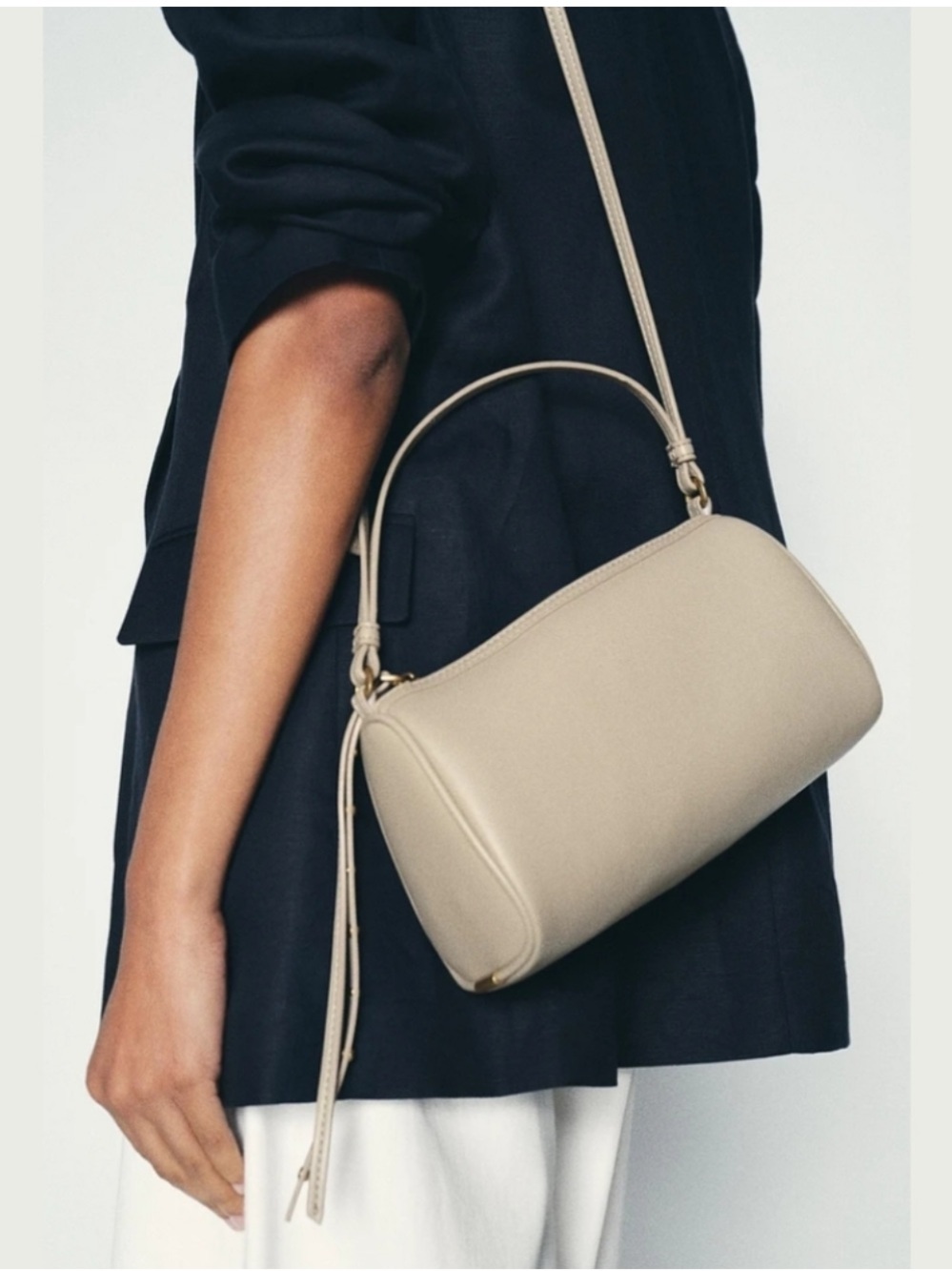 Zara Studded Crossbody Bag